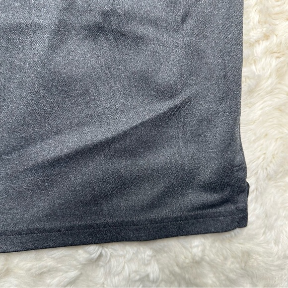 Under Armour Polo Shirt Collared Dark Grey Size 7 - Picture 2 of 16